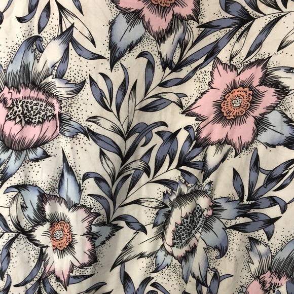 H&M | Floral Fit & Flare Mini Dress - Picture 6 of 7